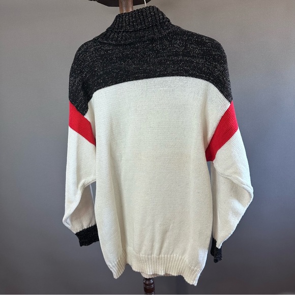 Vintage Bonnie Boerer & Company Geisha Girls Knit Sweater Sz M - Picture 9 of 12